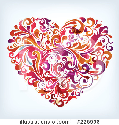 Royalty-Free (RF) Heart Clipart Illustration by OnFocusMedia - Stock Sample #226598
