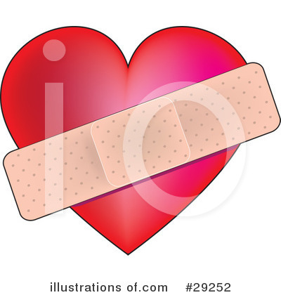 Royalty-Free (RF) Heart Clipart Illustration by Maria Bell - Stock Sample #29252
