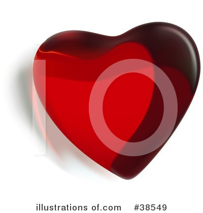 Royalty-Free (RF) Heart Clipart Illustration by dero - Stock Sample #38549