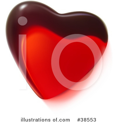 Royalty-Free (RF) Heart Clipart Illustration by dero - Stock Sample #38553