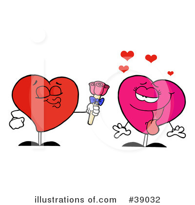 Royalty-Free (RF) Heart Clipart Illustration by Hit Toon - Stock Sample #39032