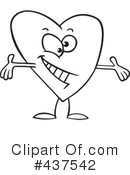 Heart Clipart #437542 by toonaday
