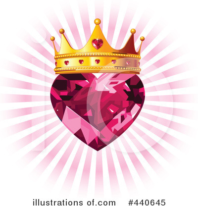 Royalty-Free (RF) Heart Clipart Illustration by Pushkin - Stock Sample #440645