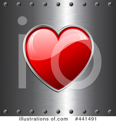 Royalty-Free (RF) Heart Clipart Illustration by KJ Pargeter - Stock Sample #441491