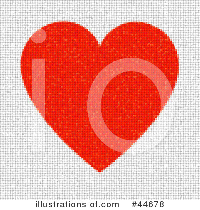 Royalty-Free (RF) Heart Clipart Illustration by oboy - Stock Sample #44678