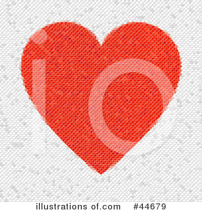 Royalty-Free (RF) Heart Clipart Illustration by oboy - Stock Sample #44679