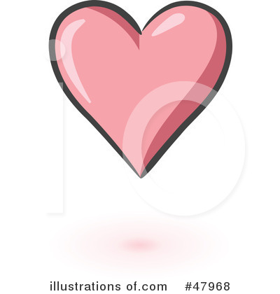 Royalty-Free (RF) Heart Clipart Illustration by Leo Blanchette - Stock Sample #47968
