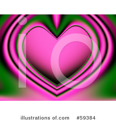 Royalty-Free (RF) Heart Clipart Illustration by ShazamImages - Stock Sample #59384