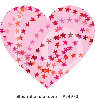 Royalty-Free (RF) Heart Clipart Illustration by Pushkin - Stock Sample #84970