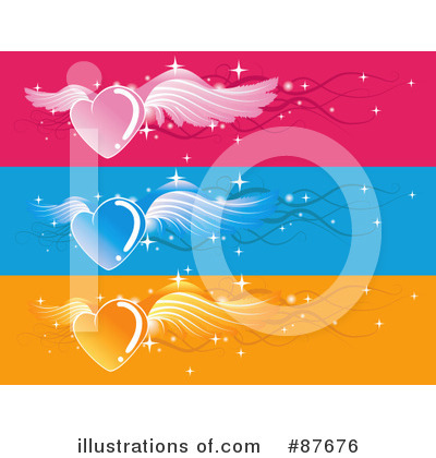 Royalty-Free (RF) Heart Clipart Illustration by BNP Design Studio - Stock Sample #87676