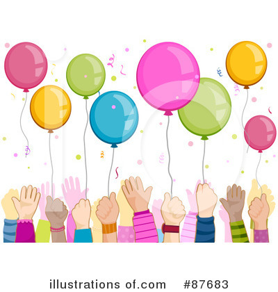 Birthday Party Clipart #87683 by BNP Design Studio