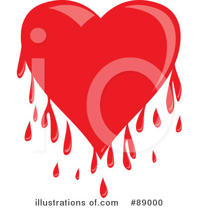 Bloody Heart Clipart #89000 by Prawny