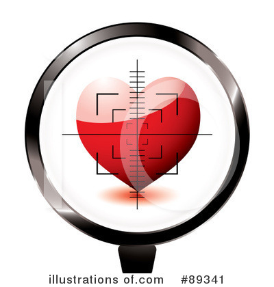 Royalty-Free (RF) Heart Clipart Illustration by michaeltravers - Stock Sample #89341