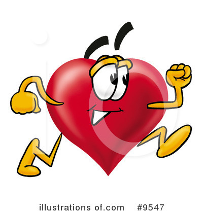 Royalty-Free (RF) Heart Clipart Illustration by Mascot Junction - Stock Sample #9547