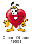 Heart Clipart #9551 by Mascot Junction