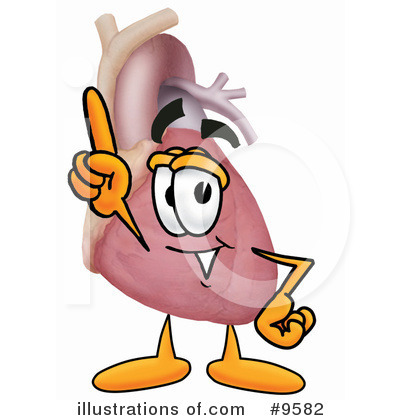 Royalty-Free (RF) Heart Clipart Illustration by Mascot Junction - Stock Sample #9582