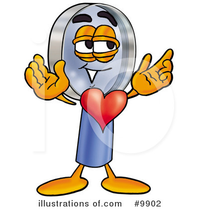 Royalty-Free (RF) Heart Clipart Illustration by Mascot Junction - Stock Sample #9902