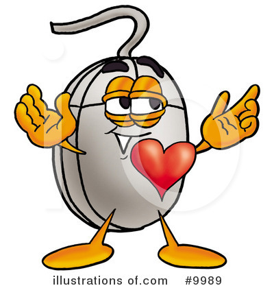 Royalty-Free (RF) Heart Clipart Illustration by Mascot Junction - Stock Sample #9989