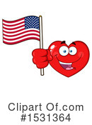 Heart Mascot Clipart #1531364 by Hit Toon