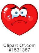 Heart Mascot Clipart #1531367 by Hit Toon
