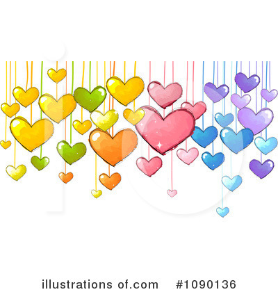 Royalty-Free (RF) Hearts Clipart Illustration by BNP Design Studio - Stock Sample #1090136
