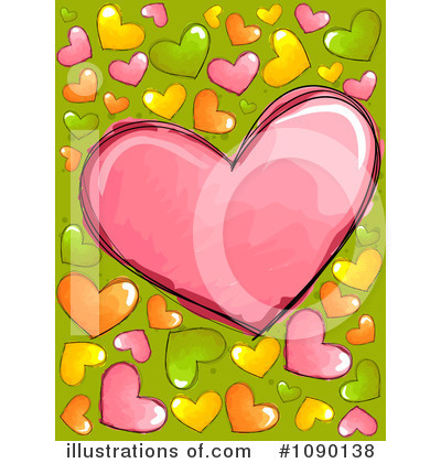 Royalty-Free (RF) Hearts Clipart Illustration by BNP Design Studio - Stock Sample #1090138
