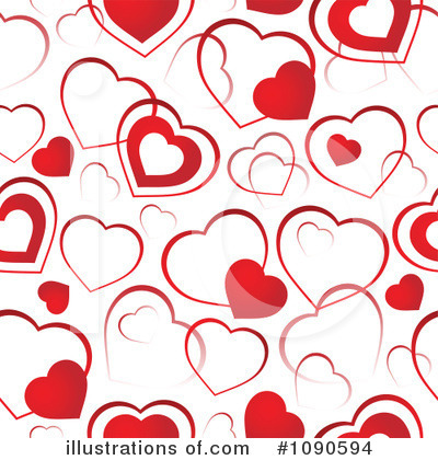 Royalty-Free (RF) Hearts Clipart Illustration by visekart - Stock Sample #1090594