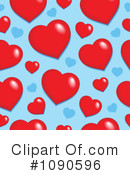 Hearts Clipart #1090596 by visekart