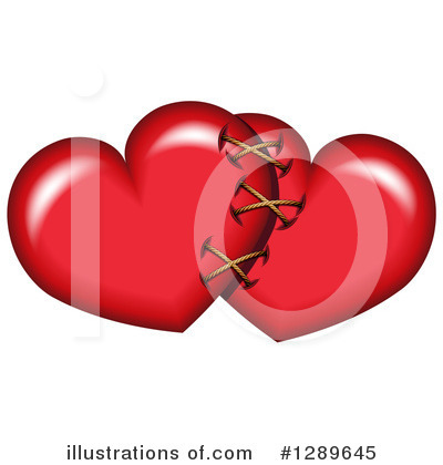 Hearts Clipart #1289645 by vectorace