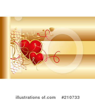 Royalty-Free (RF) Hearts Clipart Illustration by MilsiArt - Stock Sample #210733