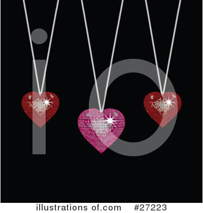 Royalty-Free (RF) Hearts Clipart Illustration by elaineitalia - Stock Sample #27223