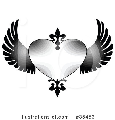 Royalty-Free (RF) Hearts Clipart Illustration by C Charley-Franzwa - Stock Sample #35453