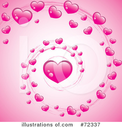 Royalty-Free (RF) Hearts Clipart Illustration by cidepix - Stock Sample #72337