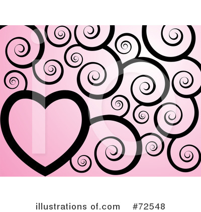 Royalty-Free (RF) Hearts Clipart Illustration by cidepix - Stock Sample #72548