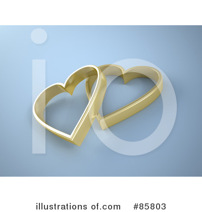 Royalty-Free (RF) Hearts Clipart Illustration by Mopic - Stock Sample #85803
