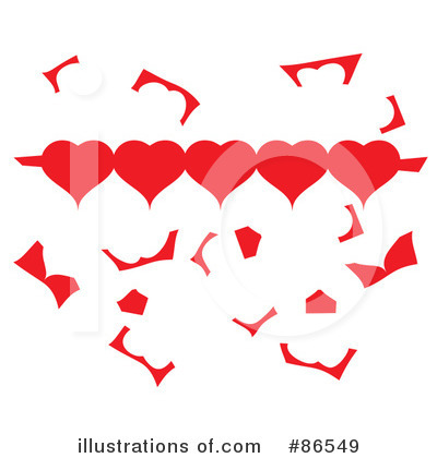 Royalty-Free (RF) Hearts Clipart Illustration by Pams Clipart - Stock Sample #86549