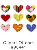 Hearts Clipart #90441 by BNP Design Studio