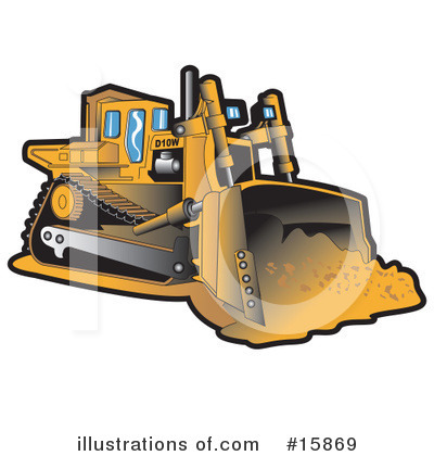 Royalty-Free (RF) Heavy Machinery Clipart Illustration by Andy Nortnik - Stock Sample #15869