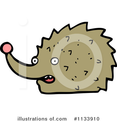 Royalty-Free (RF) Hedgehog Clipart Illustration by lineartestpilot - Stock Sample #1133910