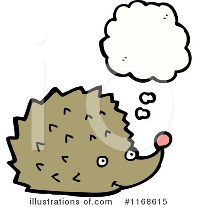 Royalty-Free (RF) Hedgehog Clipart Illustration by lineartestpilot - Stock Sample #1168615