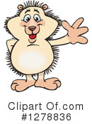 Hedgehog Clipart #1278836 by Dennis Holmes Designs
