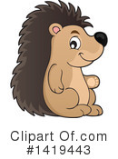 Hedgehog Clipart #1419443 by visekart