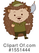 Hedgehog Clipart #1551444 by BNP Design Studio