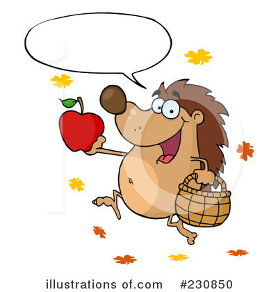 Hedgehog Clipart #230850 by Hit Toon