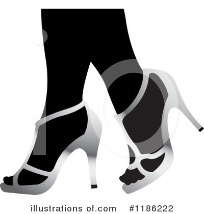 Royalty-Free (RF) Heels Clipart Illustration by Lal Perera - Stock Sample #1186222