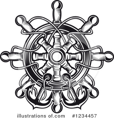 Nautical Clipart #1234457 by Vector Tradition SM