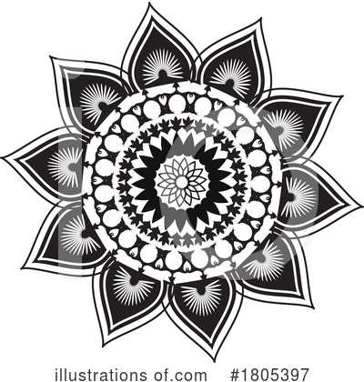 Royalty-Free (RF) Henna Clipart Illustration by Vitmary Rodriguez - Stock Sample #1805397