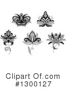 Henna Flower Clipart #1300127 by Vector Tradition SM