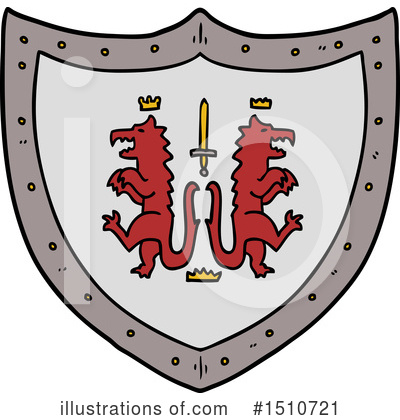 Royalty-Free (RF) Heraldic Clipart Illustration by lineartestpilot - Stock Sample #1510721