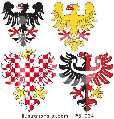 Royalty-Free (RF) Heraldry Clipart Illustration by dero - Stock Sample #51934